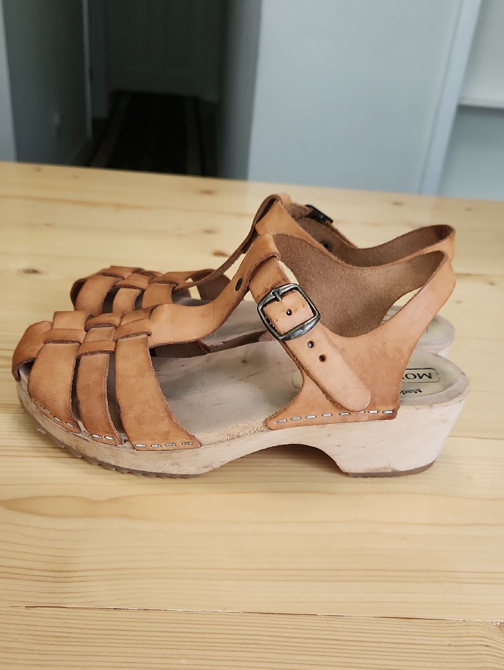 Moheda Betty Swedish Clogs EU 37 US 6.5-7 - Picture 3 of 16